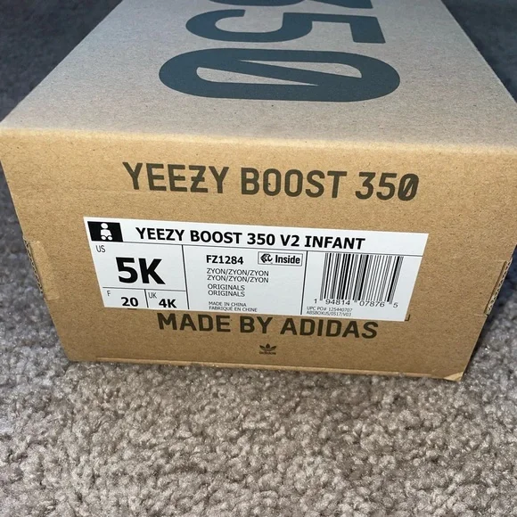 adidas Yeezy Boost 350 V2 infant 4k zyon - Picture 5 of 11